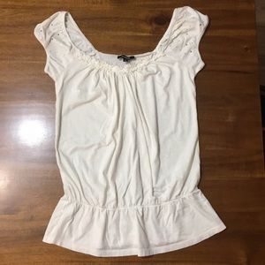NWOT Express Flutter Sleeve Top